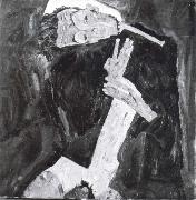 Egon Schiele Lyricist Sweden oil painting artist